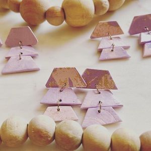Handmade Polymer Clay Earrings
